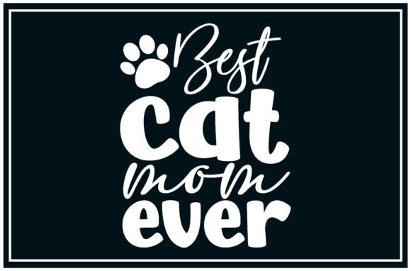 Best Cat Mom SVG T Shirt