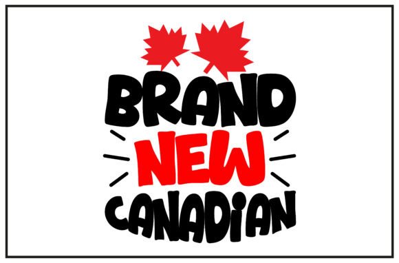 Brand New Canadian SVG T Shirt