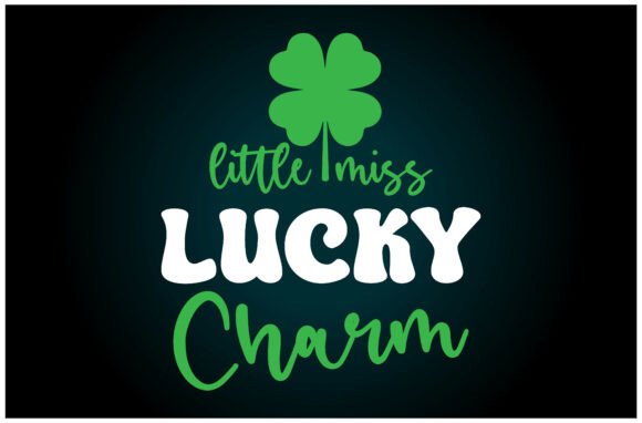 Little Miss Lucky SVG T Shirt