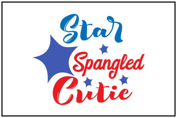 Star Spangled Cutie Svg T Shirt