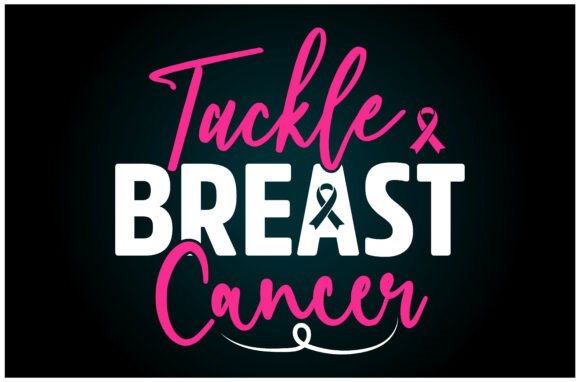 Tackle Breast Cancer Svg T Shirt