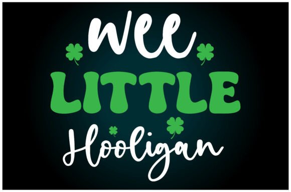 Wee Little Hooligan SVG T Shirt
